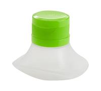 Lodoot Squeeze Salad Dressing Bottles Portable Sauce Condiment Bottles Clear Sauce Bottle with Lid Small Sauce Dispensers Silicone sauce squeezer