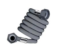 Lodoot Washing Machine Inlet Hose Burst Proof Washing Machine Water Inlet Pipe Washer Pipe with Connectors Water Inlet Connecti Fully automatic washing machine 4-point nut joint water inlet pipe