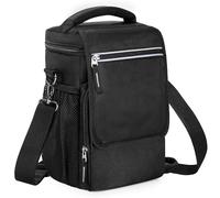 LoDrid Case Compatible with Owl Labs Meeting Owl 3, 4, Pro, Original | Meeting Camera Storage Bag, Multiple Pockets for Accessories, Shoulder Strap and Handle, Shock- Absorbing Foam