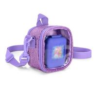LoDrid Travel Carrying Case Compatible with Bitzee Interactive Toy Digital Pet, Protective Storage Bag with Adjustable Shoulder Strap for Virtual Electronic Pets and Accessories, Purple (Bag Only)