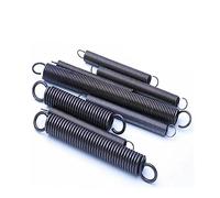 LOEASE 2pcs/lot 3mm Extension Spring WD 3mm OD 25mm Length 80-110mm Long Spring Steel Extension Tension Spring With Hooks (Size : 110mm, Color : 25MM_3MM)
