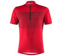 Loeffler Sparta Half Zip Short Sleeve Jersey Red 52 Men