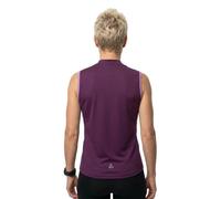 Loeffler Half Zip Plain Sleeveless Jersey 42 Bordeaux