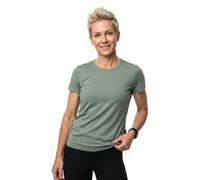 Loeffler Merino Light Short Sleeve T-shirt Green 42 Woman