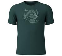 Loeffler Cottage Merino Tencel (tm) Short Sleeve T-shirt Green 52 Men