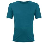 Loeffler Merino-tencel Short Sleeve T-shirt Blue M Men