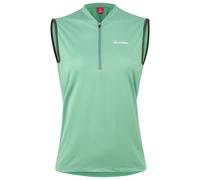 Löffler - Women's Bike Sleeveless Shirt Half-Zip Plain - Cycling singlet size 40, green