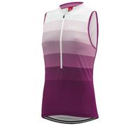 Löffler - Women's Bike Sleevless Jersey Halfzip Rainbow - Cycling singlet size 38, purple