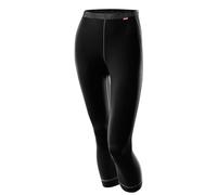 Löffler women's pants 3/4 transtex warm, Womens, 10750, black, 44 (EU)
