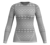 Loeffler Transtex® Warm Retr´x Long Sleeve Base Layer Grey 32-34 Woman