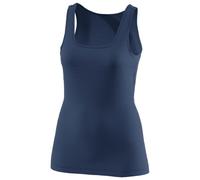 Loeffler Merino Light Sleeveless T-shirt Blue L Woman