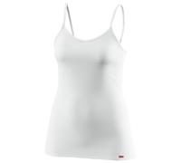 Löffler - Women's Spaghetti Top Grid Transtex Light - Synthetic base layer size 44, white/grey