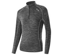 LÖFFLER Women's W Midlayer Evo Rainbow Transtex Jumper, Grey Melange, 44