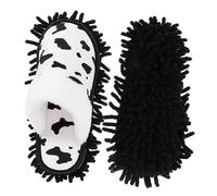 LOEFLIFA 1 Pair Washable Mop Slippers Practical Cleaning Shoes for Easy Housework Skid and Wear Resistant for Tile and Vinyl Floors Effortless Dust Absorption and Home Cleaning