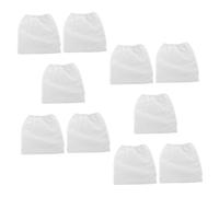 LOEFLIFA 10pcs Nail Dust Collector Bag for Nail Salon Manicure Dust Extractor Bags Portable Reusable Ventilation System Debris Collector Replacement