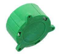 LOEFLIFA 13p Plug Holder Trailer Socket Protective Cover 13 Pin Trailer Alignment Cap Plastic Easy to Install and Remove Green 2.04x1.77x0.98in Maintenance