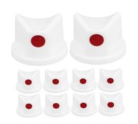LOEFLIFA 15PCS Replacement Spray Paint Caps with Water-resistant Button Plastic Aerosol Spray Nozzles for Graffiti and Car Paint Fit for Aerosol Bottles Fine Mist for Multiple Projects