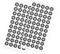 LOEFLIFA 2 Sheets High Reflective Scanner Marker Points Reflective Film Reference Marking for Precise Positioning in Metrology Reverse Engineering Inspection