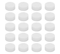 LOEFLIFA 20Pcs White Cowry Shell Inlay Dots for Guitar Fingerboard round 6Mm X 2.5Mm Natural Material for Classical Guitar Inlay Work