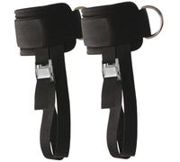 LOEFLIFA 2Pcs Adjustable Ankle Bands for Cable Machine Attachment Exercise Straps for Leg and Hip Workouts Dumbbell Foot Straps for Women Training and Glute Kickbacks