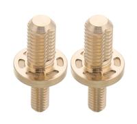 LOEFLIFA 2pcs Billiard Pool Cue Joint Screws Brass Connection Pins 1/2 Inch 30g Heavy-duty Replacement Parts for Stable Home and Club Play
