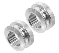 LOEFLIFA 2pcs Copper Guitar End Pin Caps Pickup Tail Button Replacement for Acoustic Electric Guitars Crack-resistant Strap Button Accessories