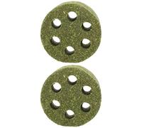 LOEFLIFA 2Pcs Organic Hay Chew Toy for Rabbits and Rats Natural Grass Molar Care Toy for Chewing Playing Safe Materials