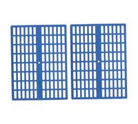 LOEFLIFA 2pcs Reusable Rabbit Cage Floor Mats with Design High Strength Small Animal Foot Pads for Comfortable Clean Cage Liner Feet Pads for Hamsters and Guinea Pigs