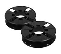 LOEFLIFA 2pcs Small Plastic Extension Cord Reel Organizer Winding Tool for Garage Workshop Printer Accessories Compact Space-Saving Storage for Filament