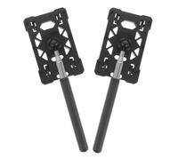 LOEFLIFA 2pcs Telescoping Card Holder Rod for Car Parking Toll Booth Access, Extendable Permit Pass Stick for Vehicle Contactless Payment and Badge Holding