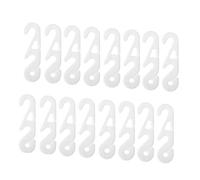 LOEFLIFA 30pcs Adjustable Mask Strap Extension Buckles White Ear Rope Buckles for Earmounted Masks Relief for Ear Pressure and Fatigue Comfortable Fit