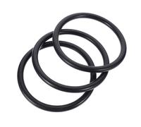 LOEFLIFA 3Pcs Small Singing Bowl Cushions Rubber Pad for Crystal Sound Bowls Meditation Decor with Delicate Pattern and Lightweight Portable Design