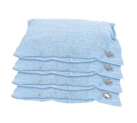 LOEFLIFA 4pcs Activated Bamboo Charcoal Air Purifying Bags Odor Absorber for Home Closet Car and PET Spaces Moisture Absorber for Freshening Indoor Air