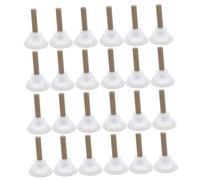 LOEFLIFA 50 Sets Portable Moxa Sticks with Base for Moxibustion Therapy Lightweight Smokeless Moxa Sticks for Relief and Body Care Suitable for Cervical Spondylosis and Muscle Aches