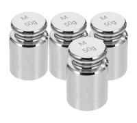 LOEFLIFA 50g Calibration Weight Chrome Plated For Balance Scale Jewelry Scale Precision Calibration Mass Students Professionals