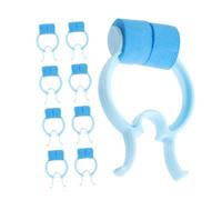 LOEFLIFA 5pcs Nose Clips for Snoring and Nosebleed Stopper Nose Pinchers for Breathing Exercises for Swimming and Daily Use Suitable for All Ages