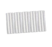LOEFLIFA 5pcs Self-adhesive Flat Mop Replacement Pads Washable Reusable Microfiber Heads for Hardwood Tile and Laminate Floor Cleaning Highly Absorbent Dirt and Grease Removal