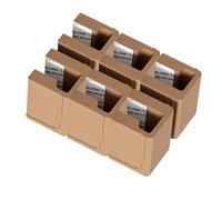 LOEFLIFA 6pcs Silicone Furniture Corner Guards for Proofing Soft Elastic Handle Protectors with Strong Adhesion Bumpers for Cabinets and Closets