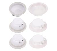 LOEFLIFA 6Pcs Squatting Pan Sealing Covers Odor Resistant Toilet Plugs for Drain Pipes Bathroom Accessories Easy Installation Prevents Insects and Stench