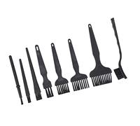 LOEFLIFA 8pcs Keyboard Dusting Brush Computer Accessory Indoor Sweep Brush Detailing for Laptop Motherboard Cleaning Ergonomic Handle