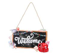 LOEFLIFA Door Signage during The Back-to-school Season Classroom Door Decorations School Welcome Sign Poplar