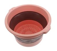 LOEFLIFA Folding Footbath Portable Wash Basin for Feet Soaking Bowl Foot Wash Basin Home Travel Use Lightweight and Easy to Carry for Personal Care and Relaxation