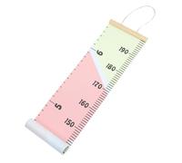 LOEFLIFA Growth Chart Ruler for Wall Decor Creative and Nordic Style Height Measuring Growth Milestones Cloth and Material Macaron Color
