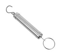 LOEFLIFA Handheld Mechanical Kitchen Scales with Hook, 2pcs Stainless Steel Spring Scales 5kg Capacity, Multifunctional Use for Home Kitchen and Fruit Vegetable Weighing