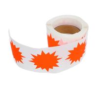 LOEFLIFA Large Fluorescent Tag Stickers for Retail Office Home Use Self Adhesive Colored Labels for Pricing Inventory Craft Projects Easy Peel Removable Price Labeling