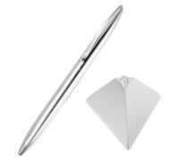 LOEFLIFA Magnetic Base Metal Writing Pen with Comfortable Grip Smooth Ink Refill for Office Business Reception Hotel Bank Use
