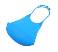 LOEFLIFA Multi-function Silicone Adult Bib with Crumb Catcher Breathable Clothing Protector for Elderly Sick and Bedridden Adults Convenient and Portable Meal Bib