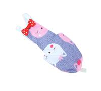 LOEFLIFA Parrot Flight Suit Bird Clothes Printed Diaper Size S Grey Cat Pattern Pigeon and Parrot Diaper for Pet Birds Supplies for Cage Use