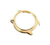 LOEFLIFA Professional Watch Protector Cover for Solar Lightweight Case with Metallic Gold Finish Smartwatch Protective Shell Easy to Install and Wear-resistant