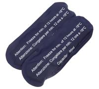 LOEFLIFA Reusable Medical Gel Ice Packs 2pcs for Insulin Cooling Dark Blue Cold Compress Bags Portable Medication Cooler for Travel and Diabetes Care